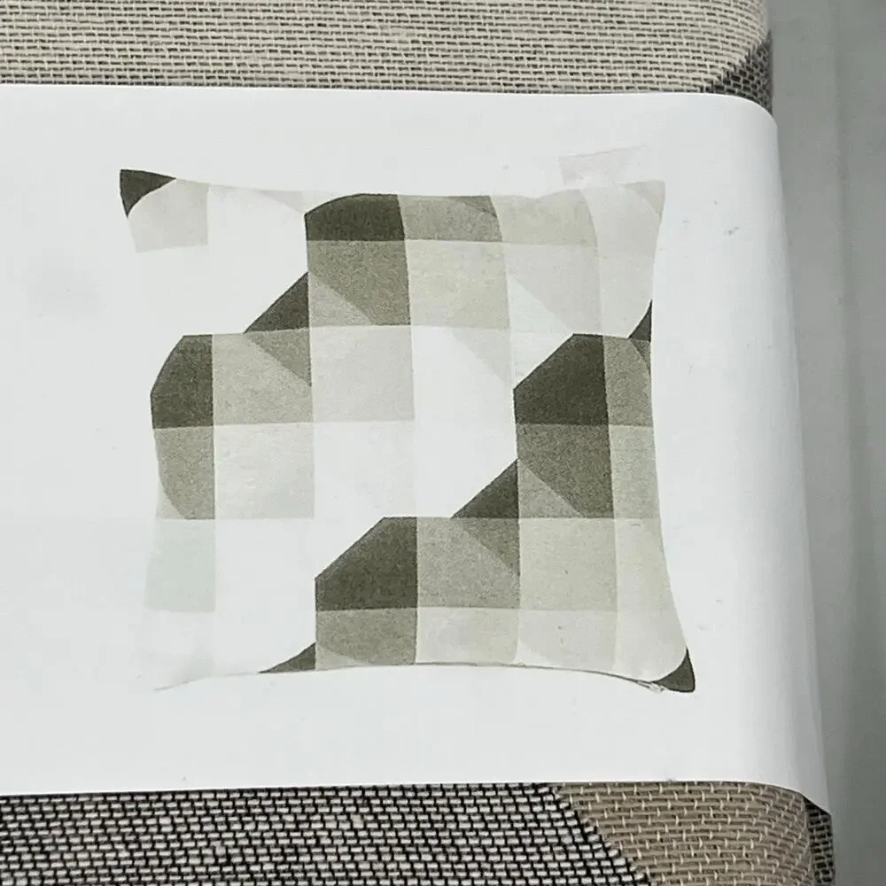 Ikea SVARTHO 20” square pillow case cover. Set of 2